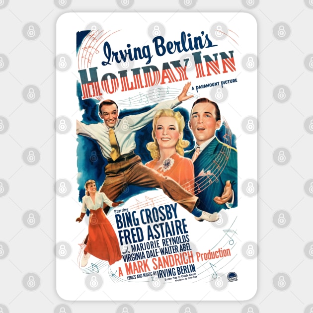 Holiday Inn Movie Poster Sticker by MovieFunTime